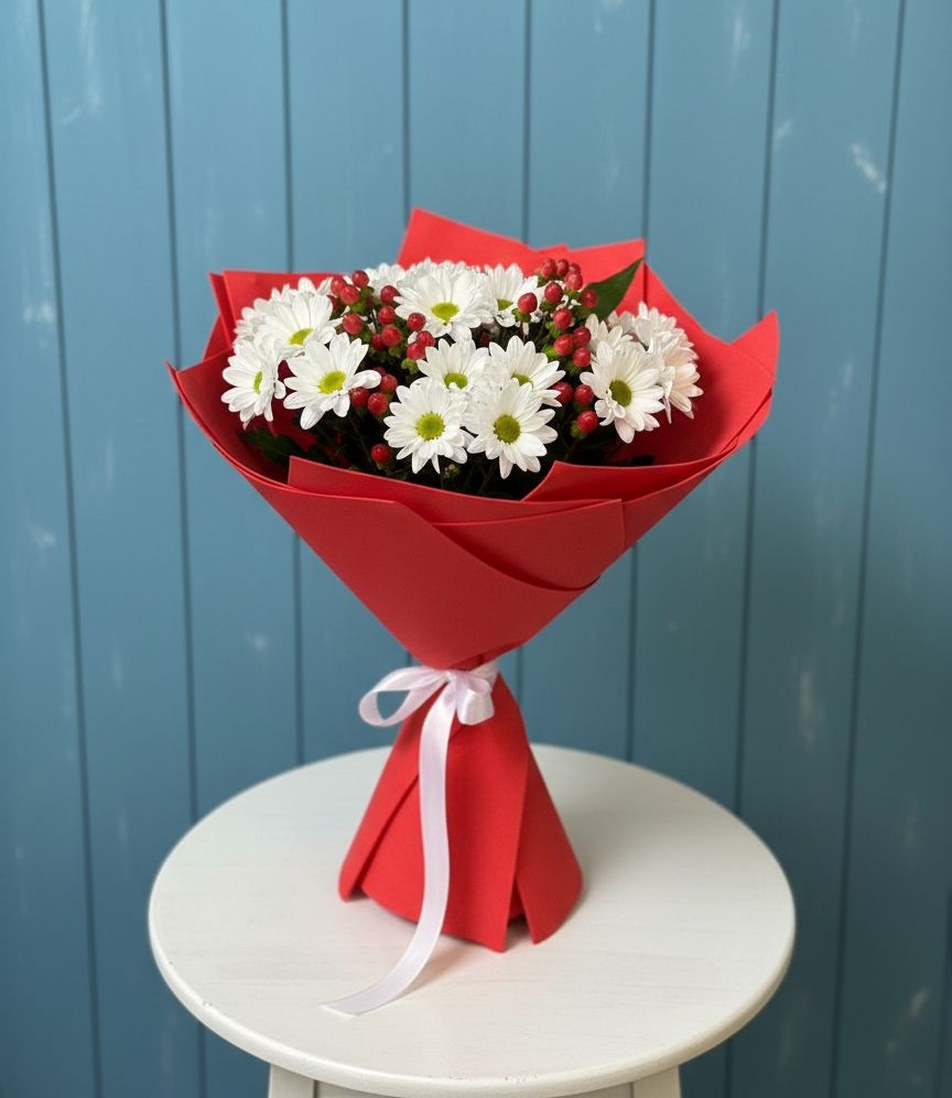 Букет цветов из: Хризантемы в Дебесы