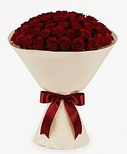 Букет 101 Бордовая роза Блэк Бакарра в Дебесы