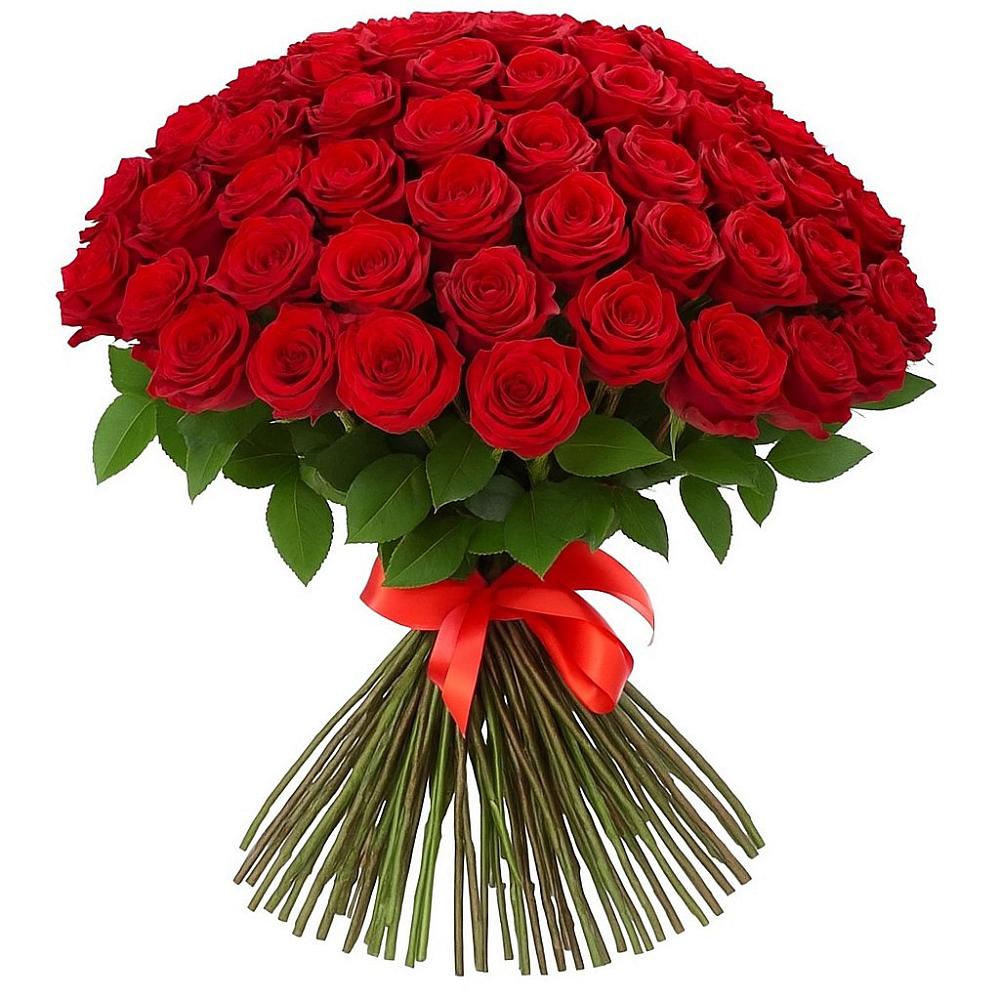 Букет Красные розы Блэк Меджик в Дебесы