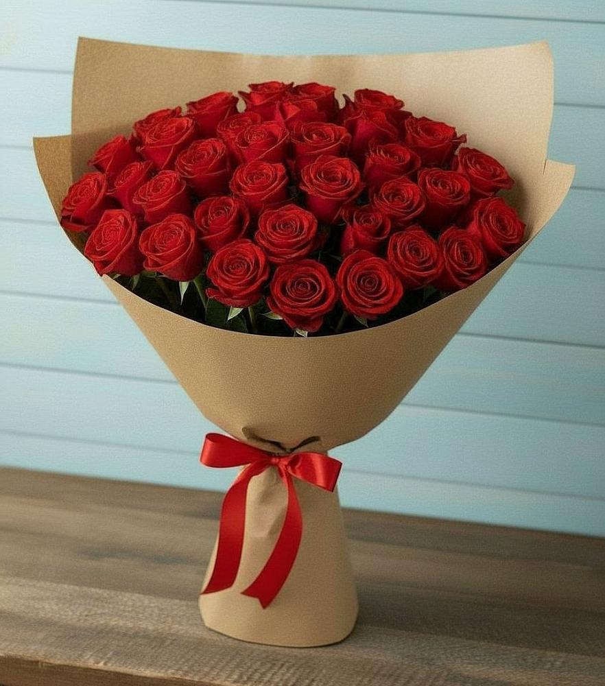 Букет Красные розы Милано в Дебесы