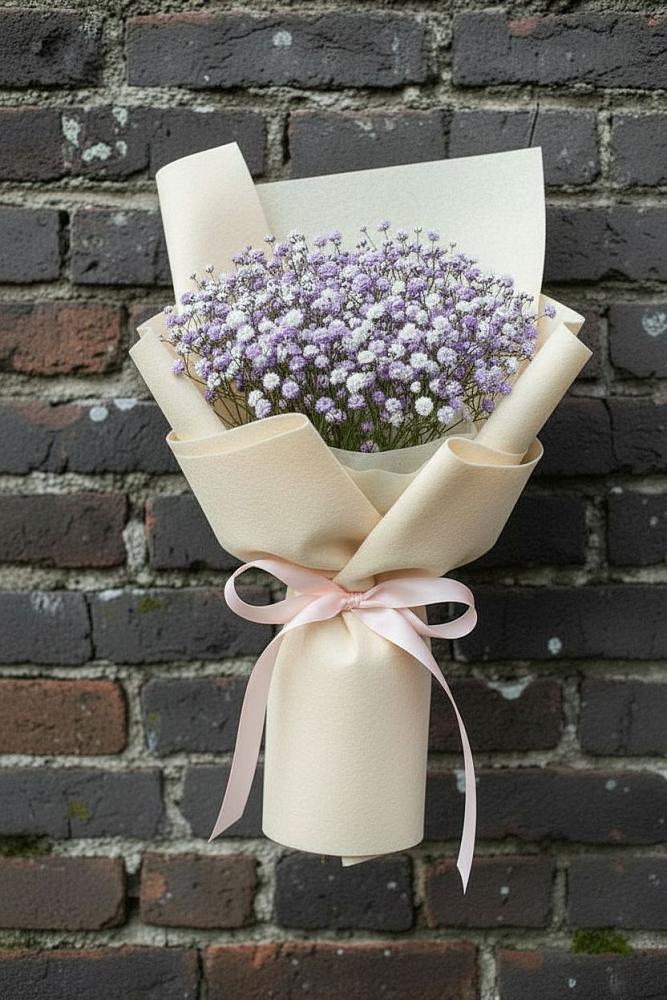 Букет цветов из: Гипсофила в Дебесы