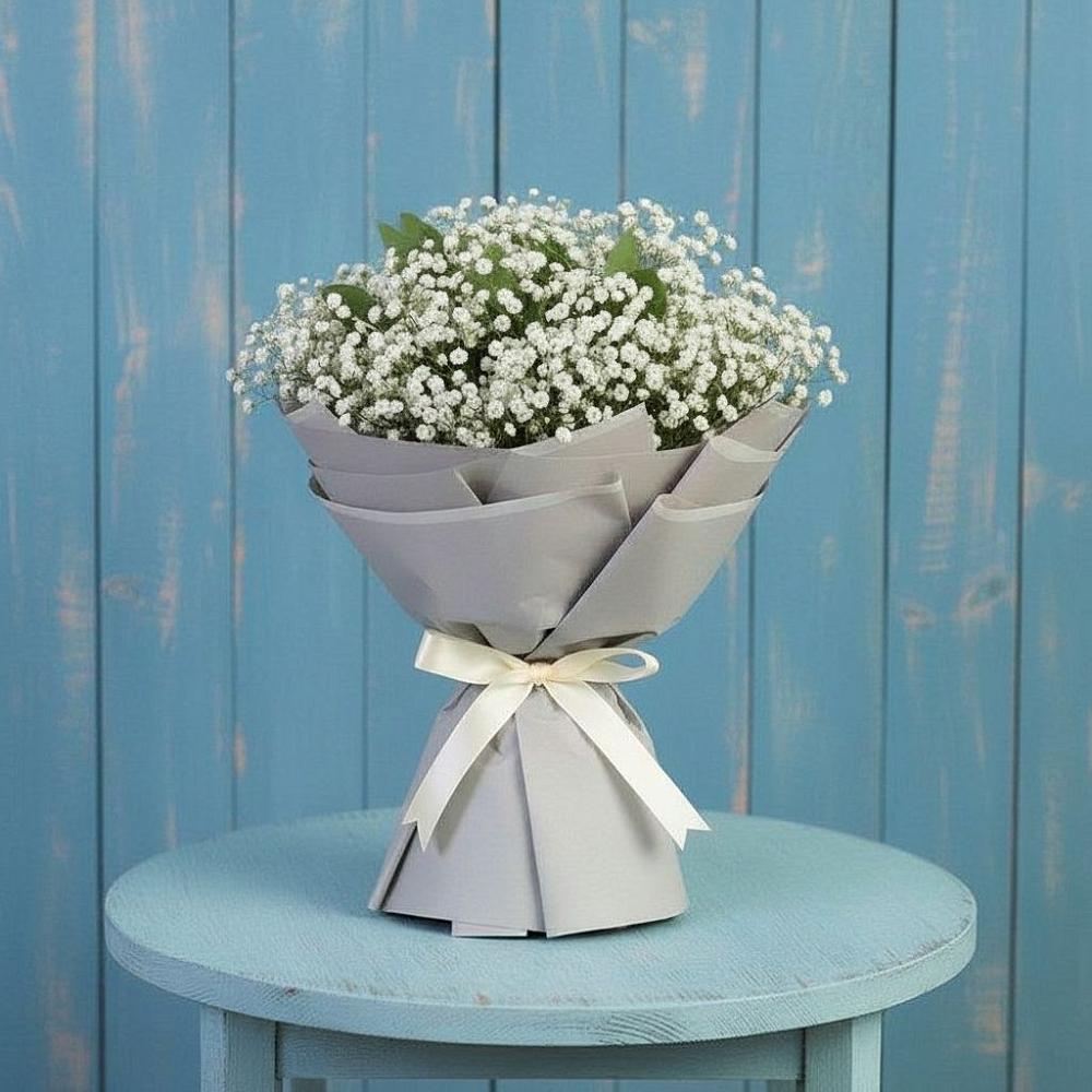 Букет цветов из: Гипсофила в Дебесы