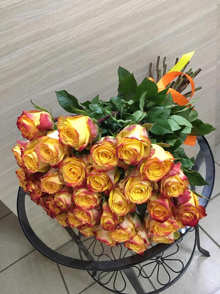 Букет Желтые розы в Дебесы