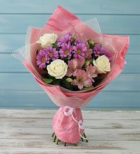 Букет цветов из:  Герберы в Дебесы