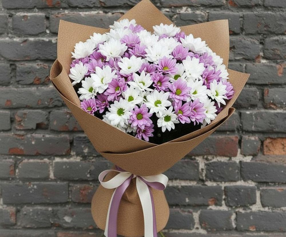 Букет цветов из: Хризантемы в Дебесы