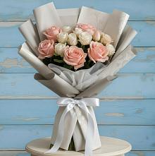 Букет цветов из:  Розы в Дебесы