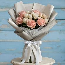 Букет цветов из:  Розы в Дебесы