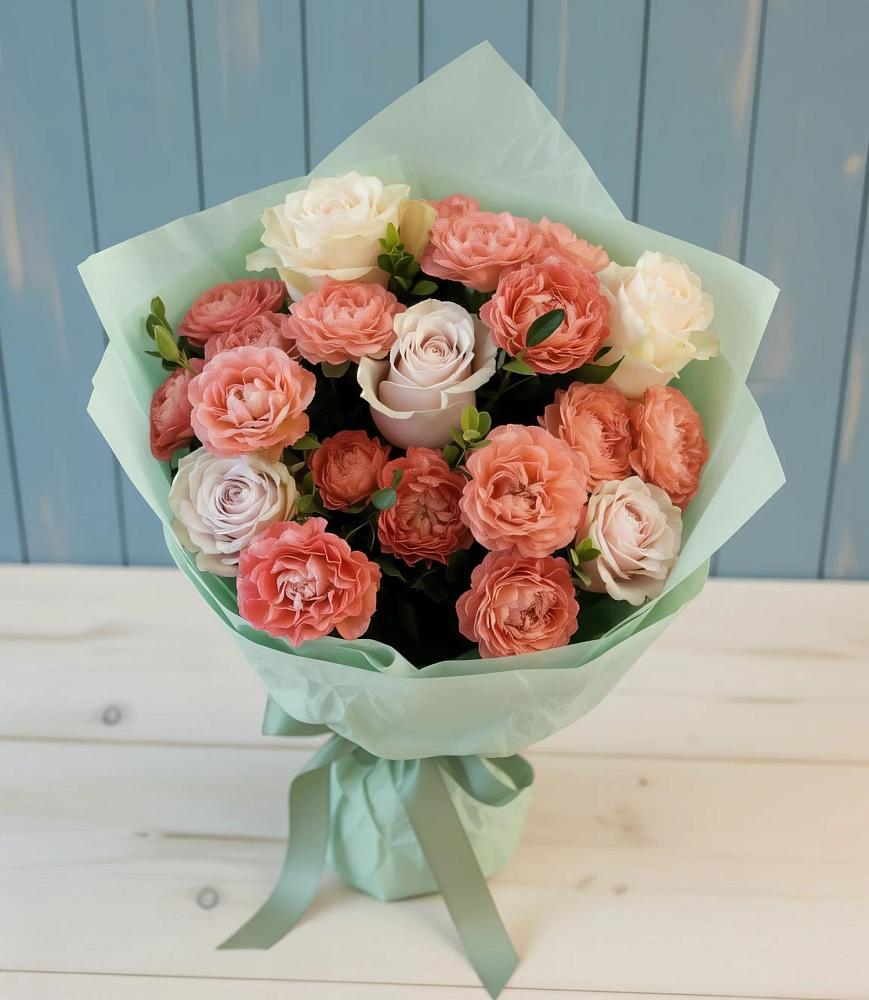 Букет цветов из: Розы в Дебесы