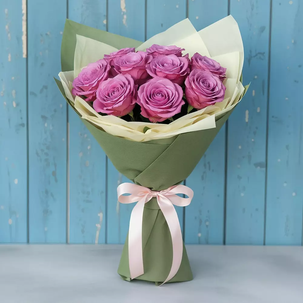 Букет Розы Фёрст Леди в Дебесы