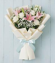 Букет цветов из:  Лилии в Дебесы