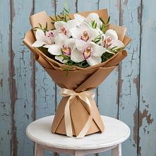 Букет цветов из:  Орхидеи и Розы в Дебесы